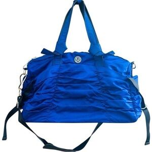lululemon athletica Destined For Greatness Blue Gym/Travel Bag